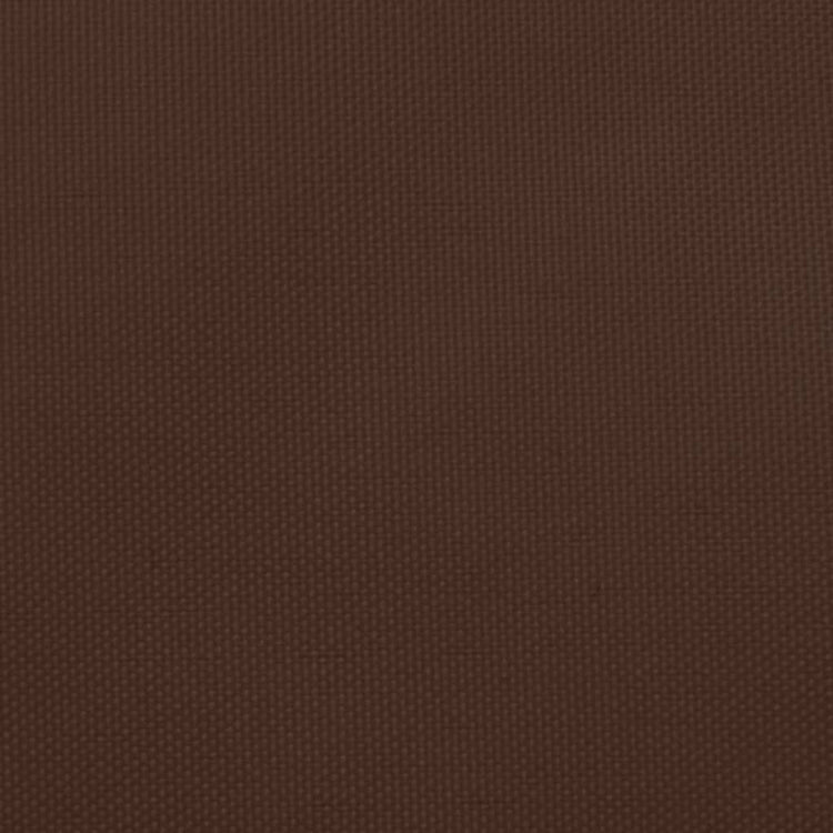 Vidaxl Zonnezeil Trapez 3 5x4 M Oxford Stoff braun
