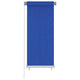Vidaxl Roller Blind für äußere 60x140 cm HDPE Blau
