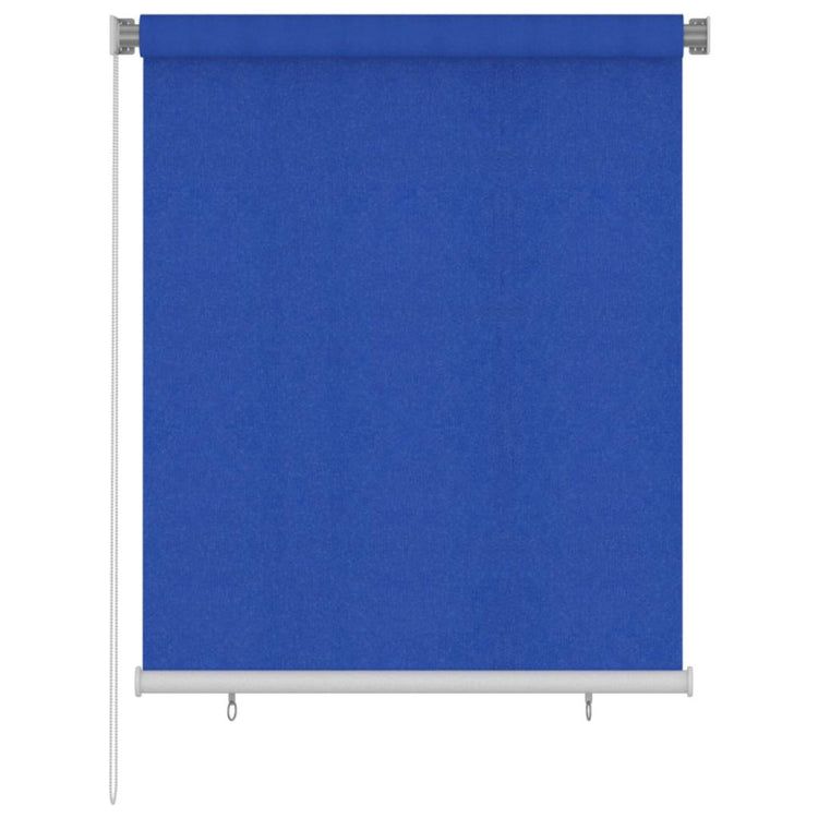 Vidaxl Roller Blind für Außen 120 x 140 cm HDPE Blue