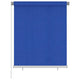 Vidaxl Roller Blind für Außen 120 x 140 cm HDPE Blue