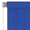 Vidaxl Roller Blind für außen 140 x 230 cm HDPE Blau