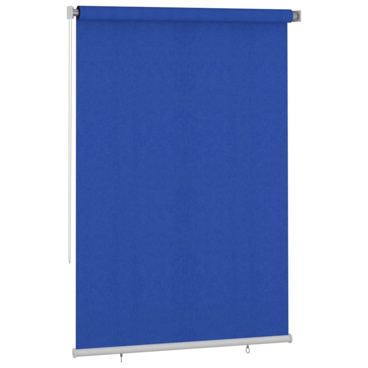 Vidaxl Roller Blind für äußere 160x230 cm HDPE Blau