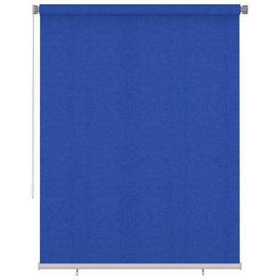 Vidaxl Roller Blind für äußeres 180x230 cm HDPE Blau