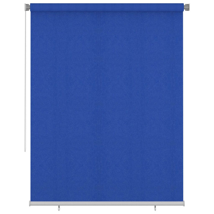 Vidaxl Roller Blind für äußeres 180x230 cm HDPE Blau