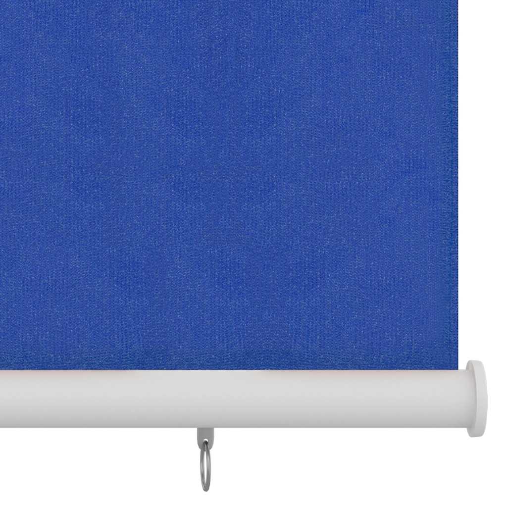 Vidaxl Roller Blind für äußeres 180x230 cm HDPE Blau