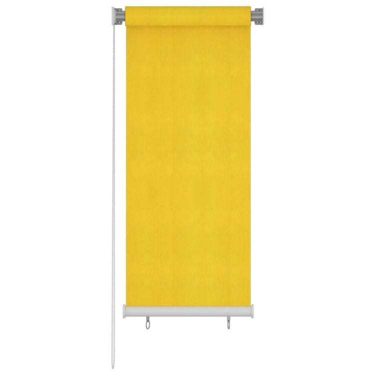 Vidaxl Roller Blind für äußere 60x140 cm HDPE Gelb