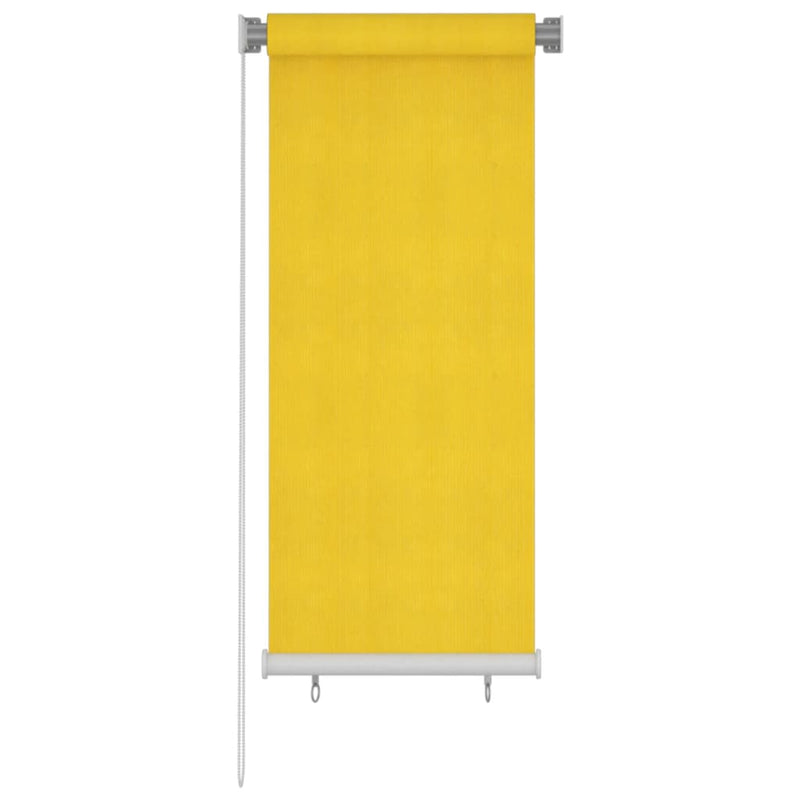 Vidaxl Roller Blind für äußere 60x140 cm HDPE Gelb