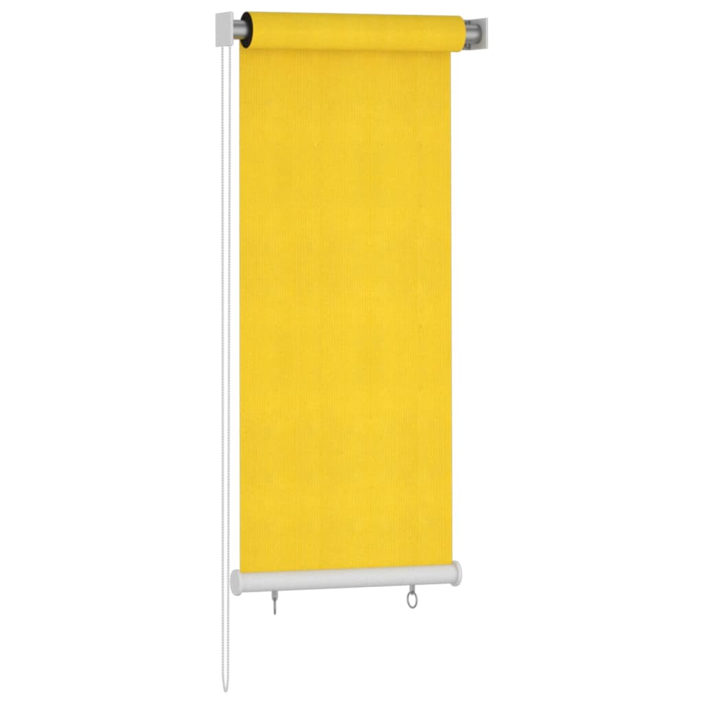 Vidaxl Roller Blind für äußere 60x140 cm HDPE Gelb