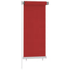 Vidaxl Roller Blind für äußere 60x140 cm HDPE -Rot