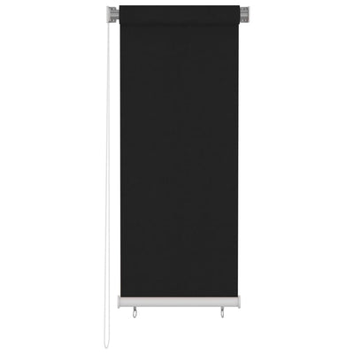Vidaxl Roller Blind für äußere 60x140 cm schwarz