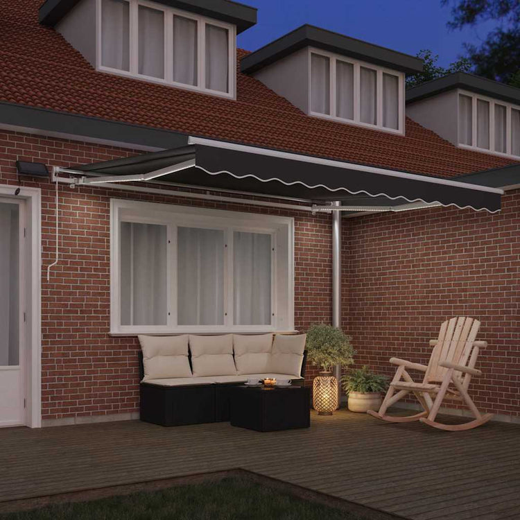 Vidaxxl Seidenrahmen mit LED-Lichtleisten weiß 300 x 250 cm Aluminium