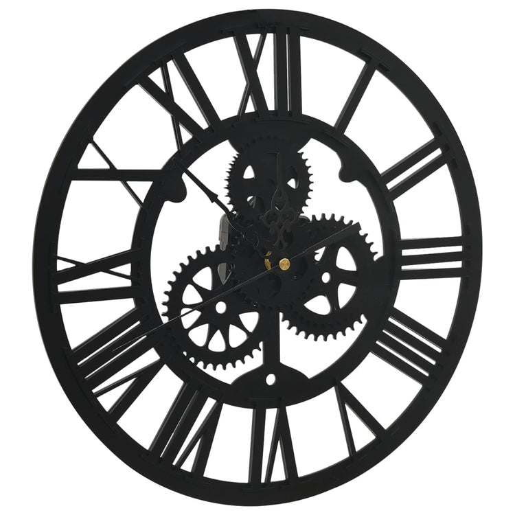 Vidaxl Wanduhr 30 cm Acrylschwarz