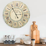Vidaxl Wanduhr 60 cm MDF Multicolor - afbeelding 1
