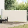 Vidaxl Garden Screen ausziehbar 600x160 cm Creme
