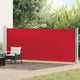 Vidaxl Garden Screen ausziehbar 600x160 cm rot