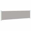 Vidaxl Garden Screen ausziehbar 600x160 cm Grau