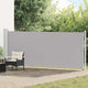 Vidaxl Garden Screen ausziehbar 600x160 cm Grau