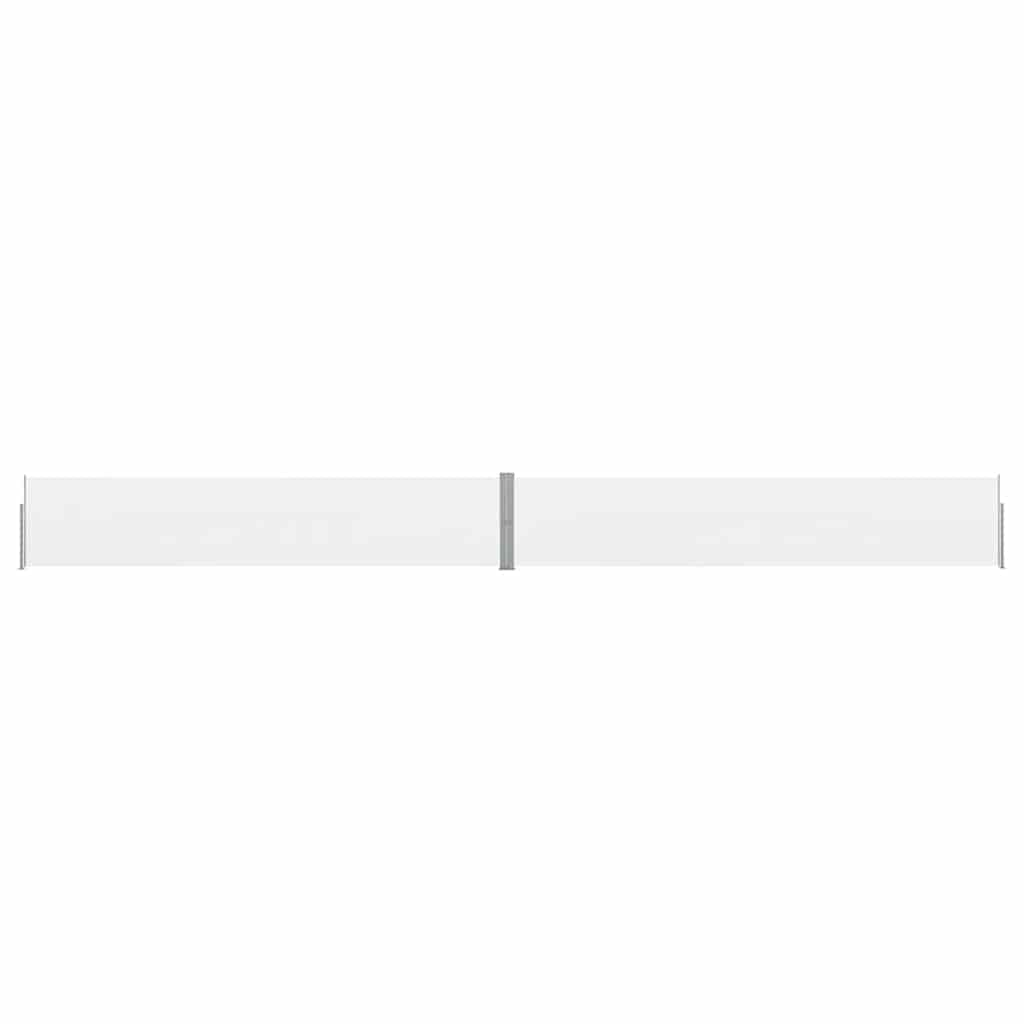 Vidaxl Garden Bildschirm Ausziehbar 140x1200 cm Creme