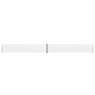 Vidaxl Garden Bildschirm Ausziehbar 140x1200 cm Creme