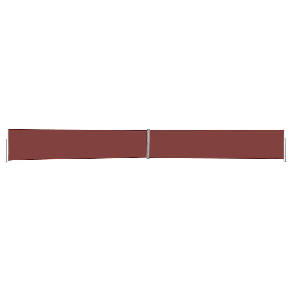 Vidaxl Garden Screen exponierbar 140x1200 cm Braun