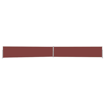 Vidaxl Garden Screen exponierbar 140x1200 cm Braun