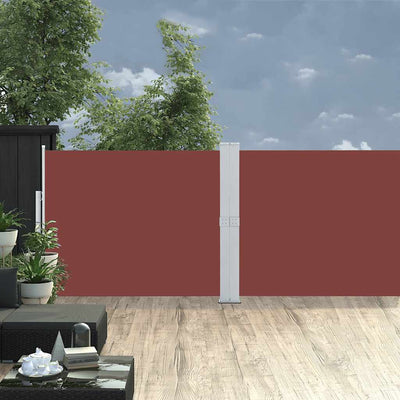 Vidaxl Garden Screen exponierbar 140x1200 cm Braun