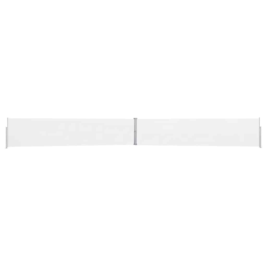Vidaxl Garden Bildschirm Ausziehbar 170x1200 cm Creme