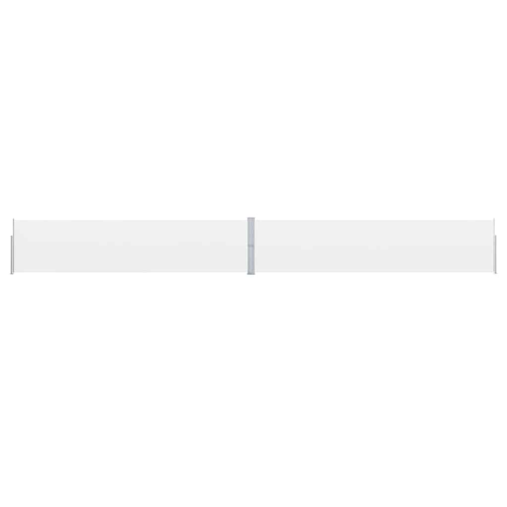 Vidaxl Garden Bildschirm Ausziehbar 170x1200 cm Creme