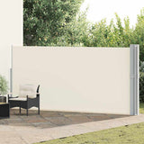 Vidaxl Garden Bildschirm Ausziehbar 170x1200 cm Creme - afbeelding 1