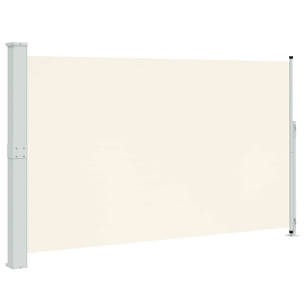 Vidaxl Garden Screen ausziehbar 180x300 cm creme -geläutet