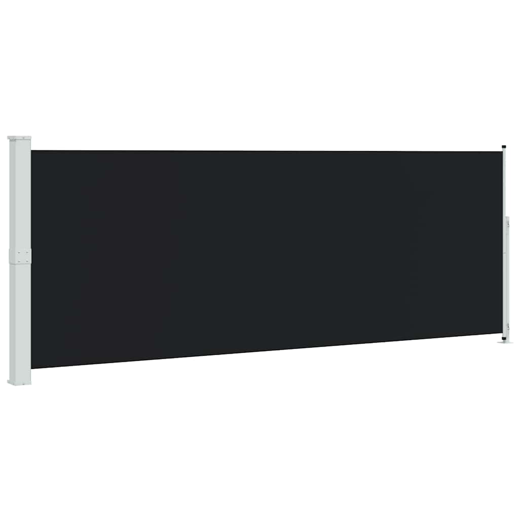 Vidaxl Garden Bildschirm ausziehbar 180 x 500 cm Schwarz