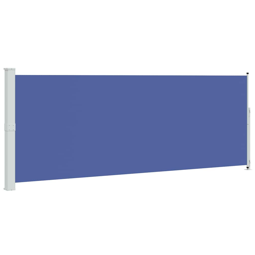 Vidaxl Garden Bildschirm ausziehbar 180 x 500 cm blau