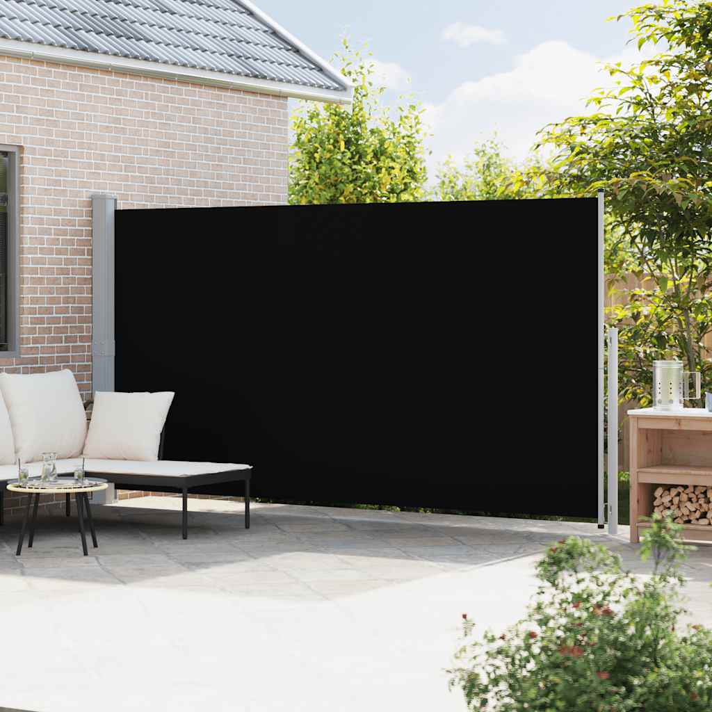 Vidaxl Garden Bildschirm Erweiterbar 200x500 cm Schwarz