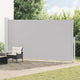 Vidaxl Garden Bildschirm ausziehbar 200x500 cm Grau