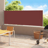 Vidaxl Garden Bildschirm ausziehbar 200x500 cm Braun