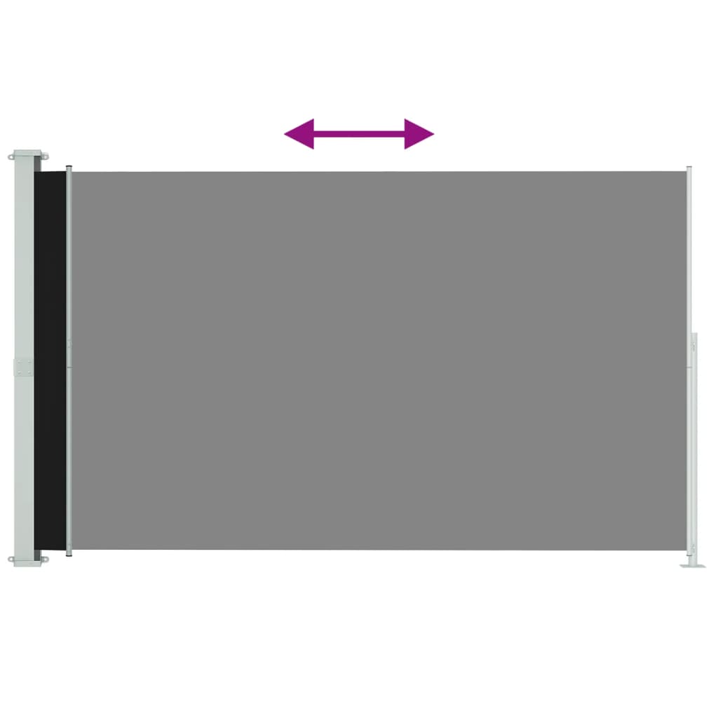Vidaxl Garden Bildschirm erweiterbar 220x300 cm schwarz
