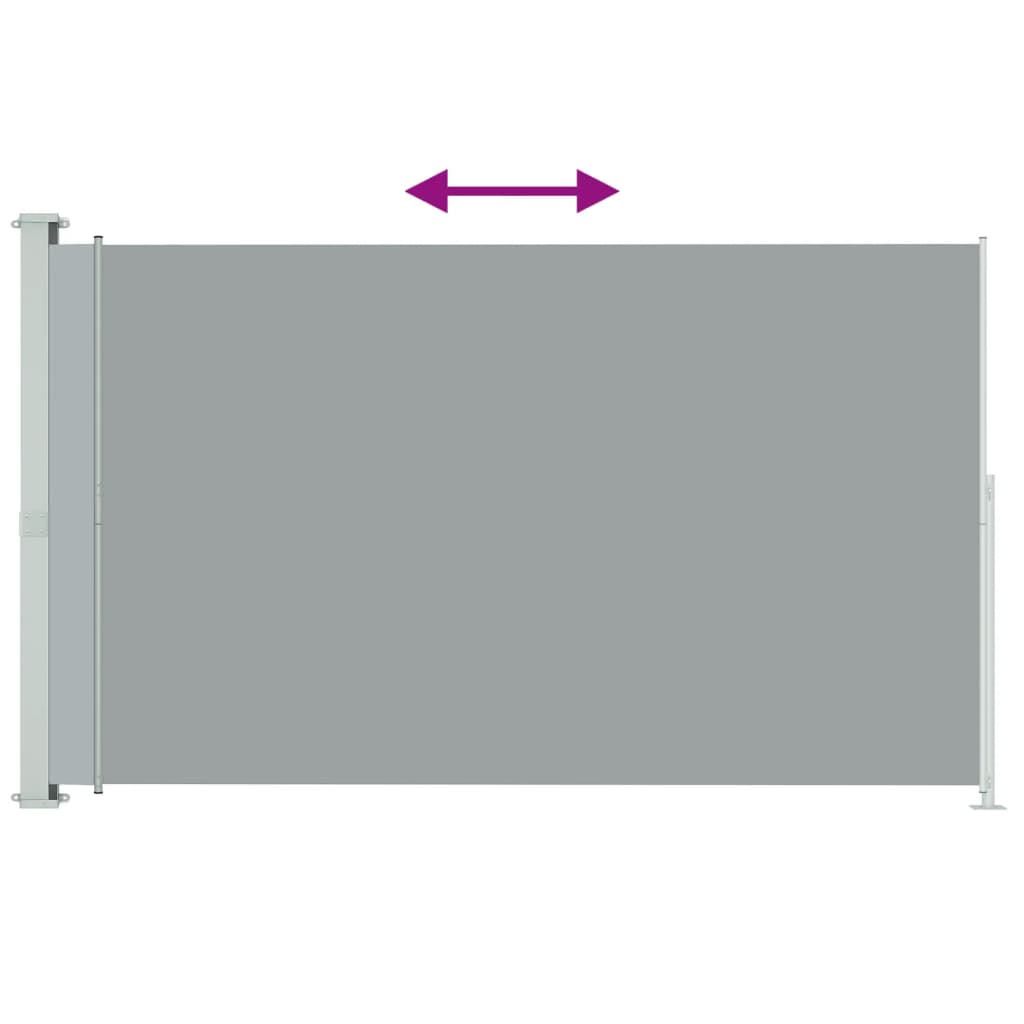 Vidaxl Garden Screen ausziehbar 220x300 cm Grau