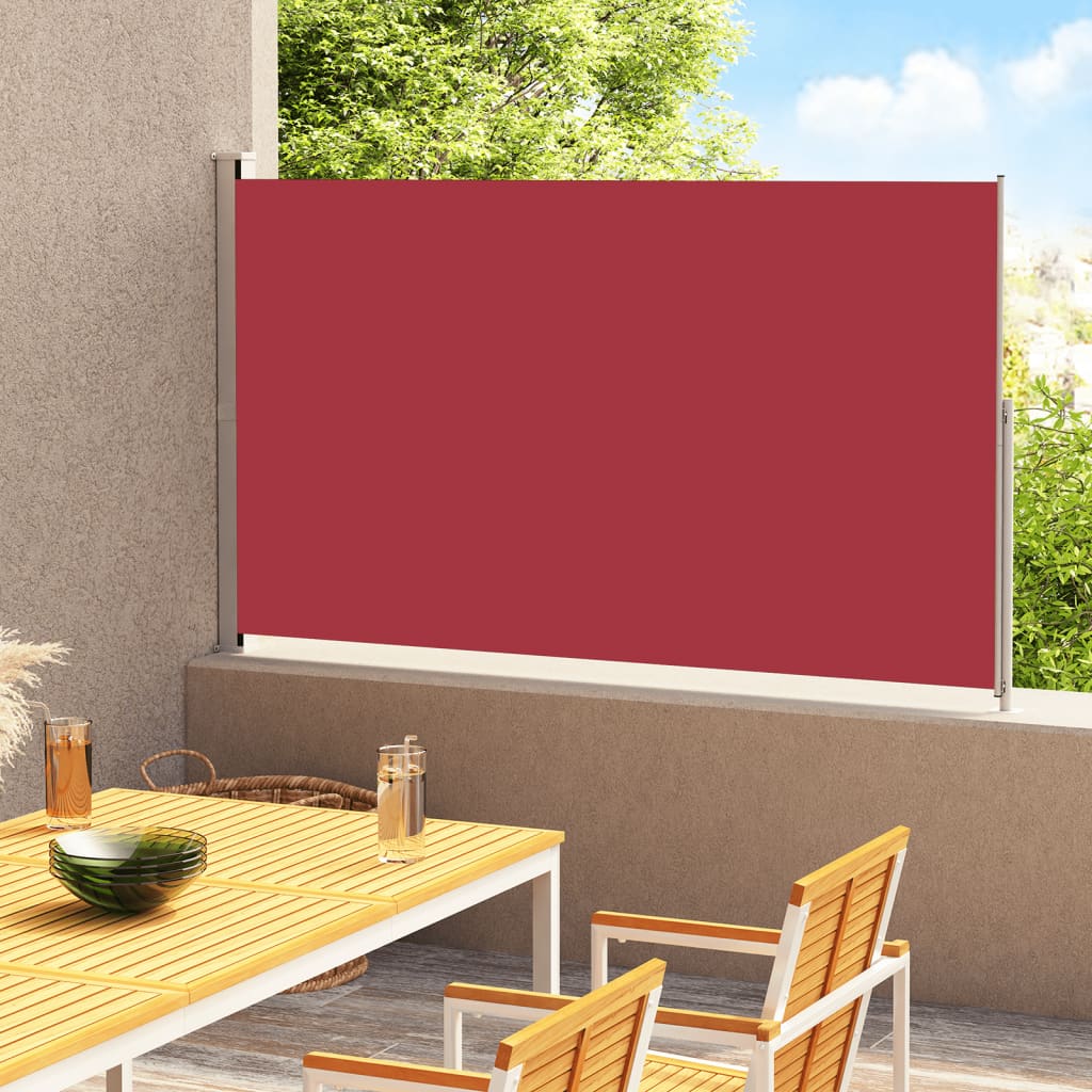 Vidaxl Garden Bildschirm erweiterbar 220x300 cm rot