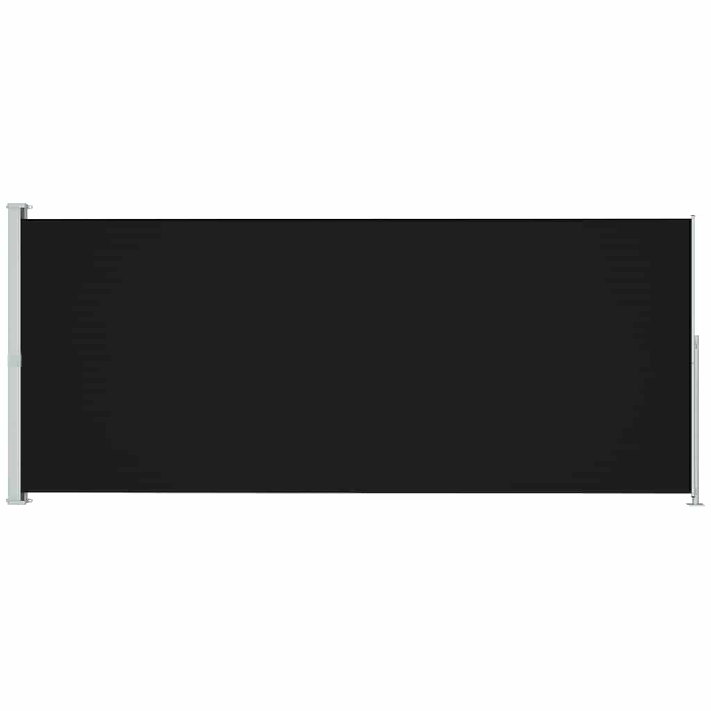 Vidaxl Garden Screen ausziehbar 220x500 cm Schwarz