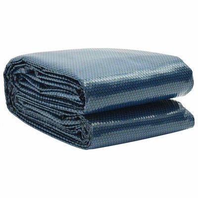 Vidaxl Pool Folie Solar schweben 527 cm pe schwarz und blau