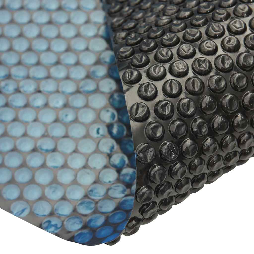 Vidaxl Pool Folie Solar Floating 260x160 cm pe schwarz und blau