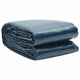 Vidaxl Pool Folie Solar schweben 450 x 220 cm PE schwarz und blau