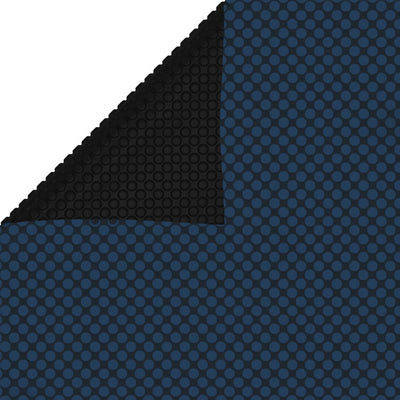 Vidaxl Pool Folie Solar Floating 400x200 cm PE schwarz und blau
