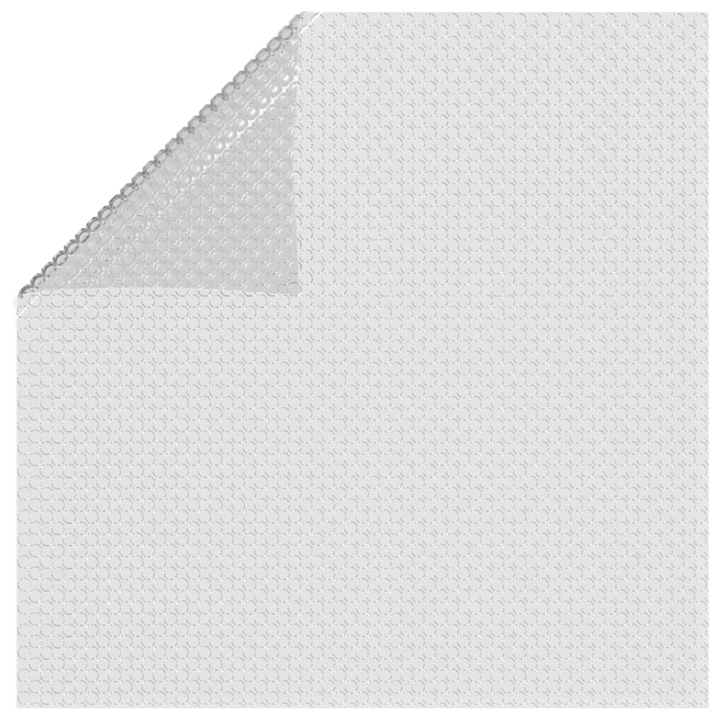 Vidaxl Pool Folie Solar schwimmend 549x274 cm pe grau