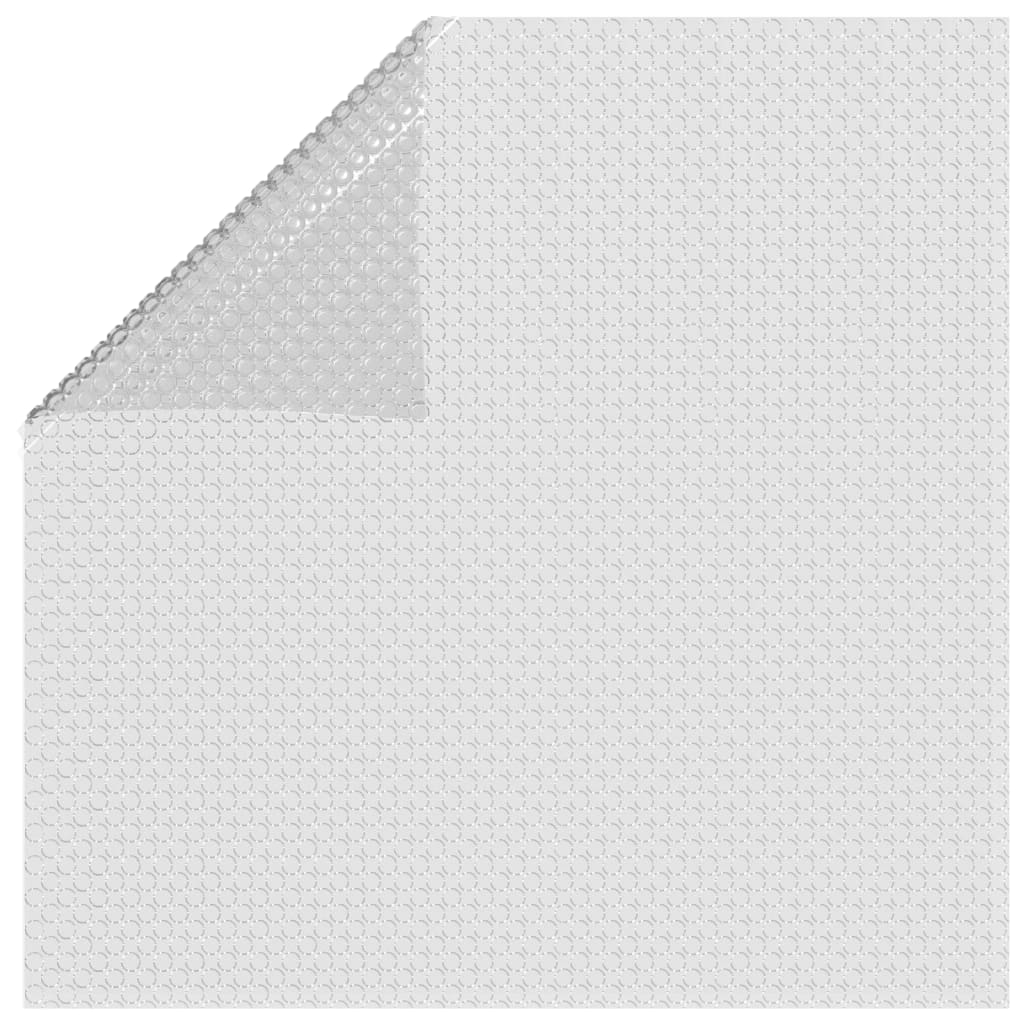 Vidaxl Pool Folie Solar Floating 400x200 cm pe grau