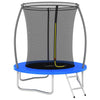Vidaxl -Trampolin -Set um 80 kg 183x52 cm