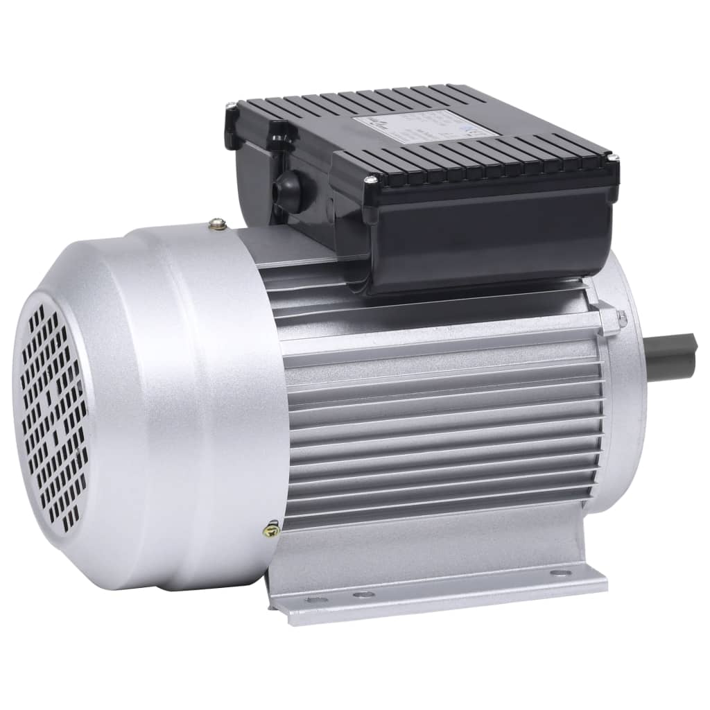 Vidaxl Elektromotor 1 Phase 1,5 kW 2 KP 2-Polig 2800 U / min Aluminium
