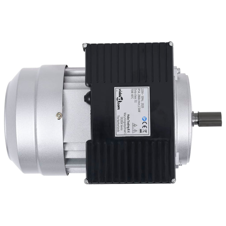 Vidaxl Elektromotor 1 Phase 1,5 kW 2 KP 2-Polig 2800 U / min Aluminium