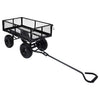 VidaXL Gartenwagen 250 kg schwarz