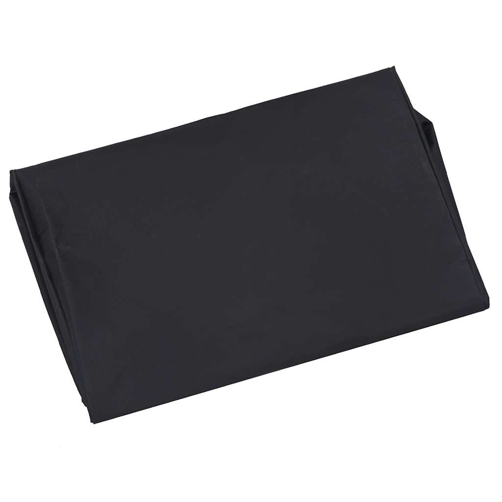 VIDAXL TRAVE FRONTER 81x41x21 cm Stoff schwarz